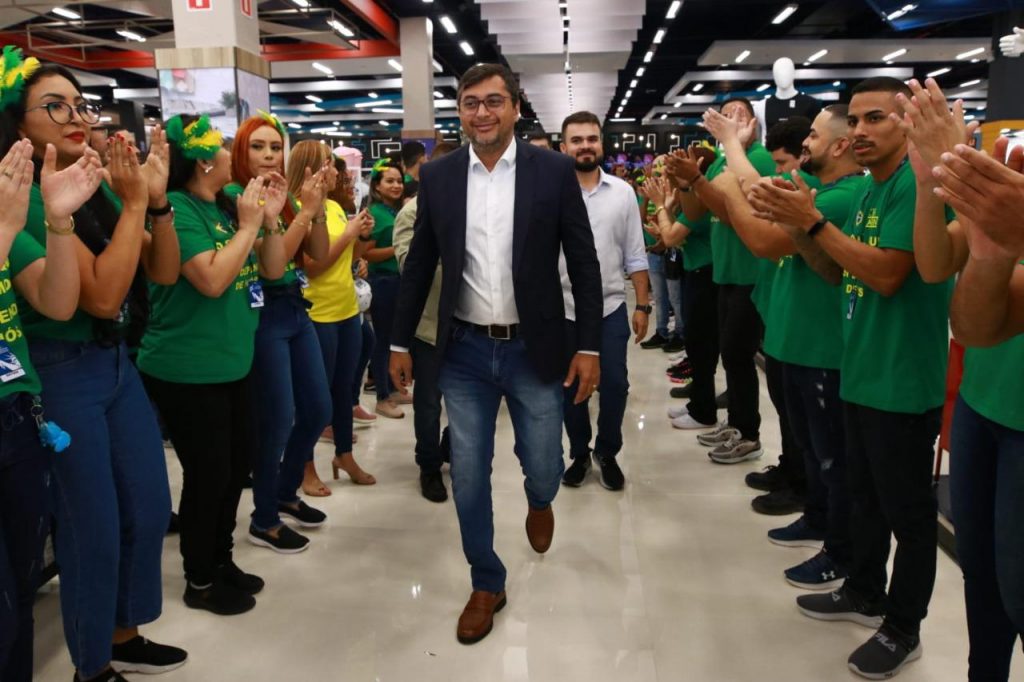Wilson Lima em inauguração da Rede Havan ”Trabalhamos para gerar empregos e apoiar quem precisa de comida na mesa”