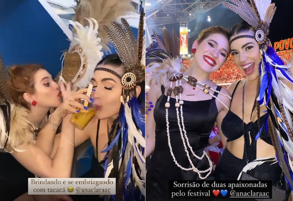 Vivian Amorim arrepia com emoção em Parintins: ‘de corpo e alma para Caprichoso’