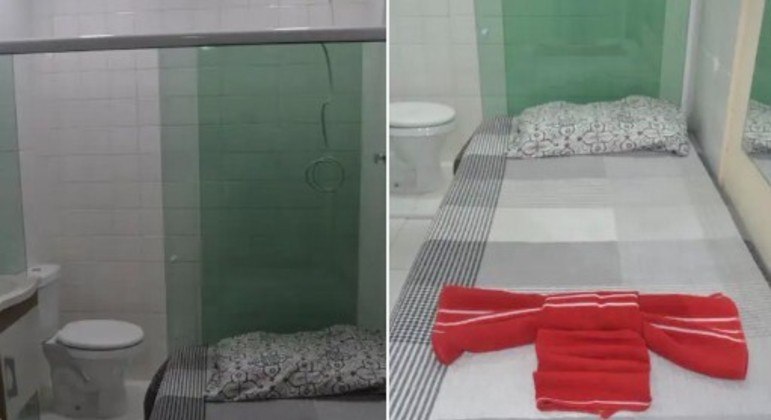 Anúncio vira meme e alvo de críticas na web: ‘Colocou uma cama no banheiro’