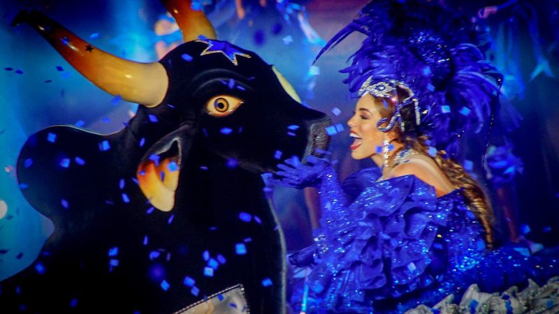 Caprichoso transforma lançamento do álbum em uma noite do Festival de Parintins