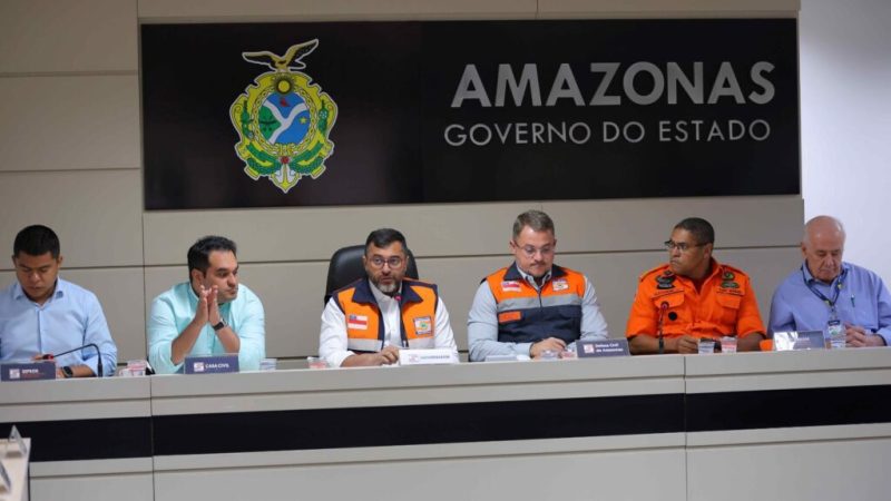 Wilson Lima afirma que Amazonas terá pior seca da história em 2024 e apresenta ações para enfrentamento