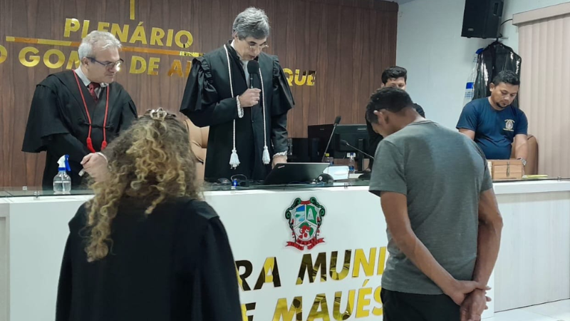 Réu é condenado a 14 anos de reclusão por morte do enteado após briga no AM