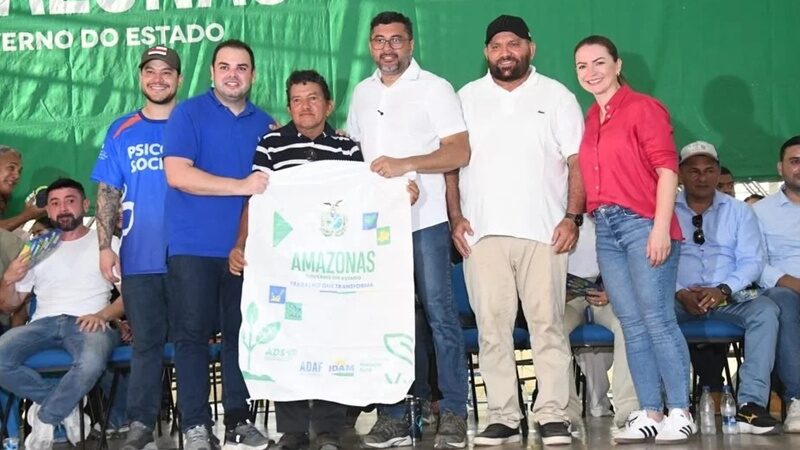 Prefeito Nicson Marreira recebe governador Wilson Lima e anuncia pacote de obras e ações para Tefé