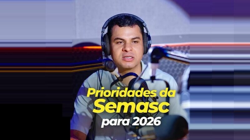 Saullo Vianno Presta Conta do seu trabalho a frente da SEMASC