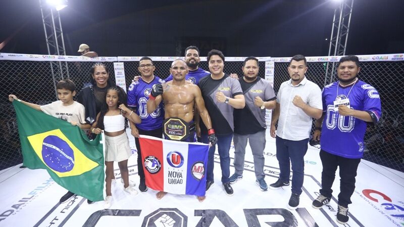 Coari Fight Night lota arena e coloca talentos locais no radar internacional