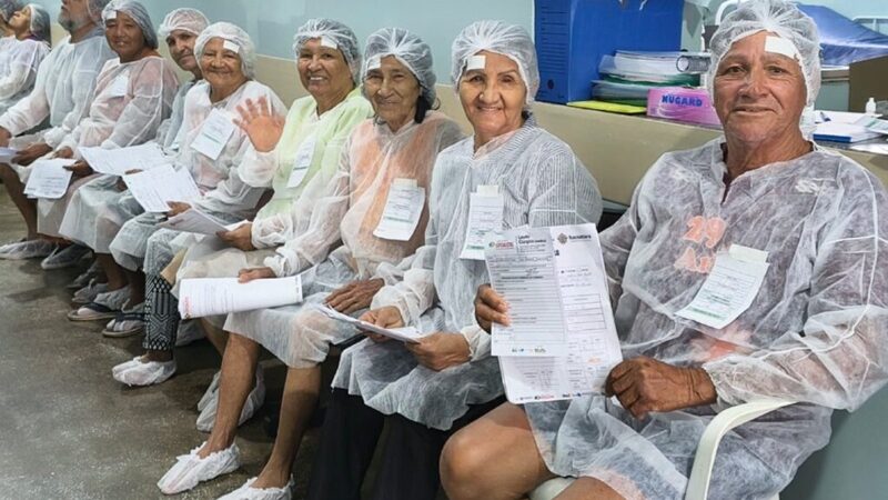 “Já estou enxergando cem por cento”: Prefeitura conclui 2ª etapa de cirurgias de catarata em Itacoatiara