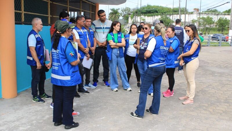 Prefeitura realiza operação ‘Orla Manaus Segura’ na zona Sul e atende 30 pessoas com serviços sociais