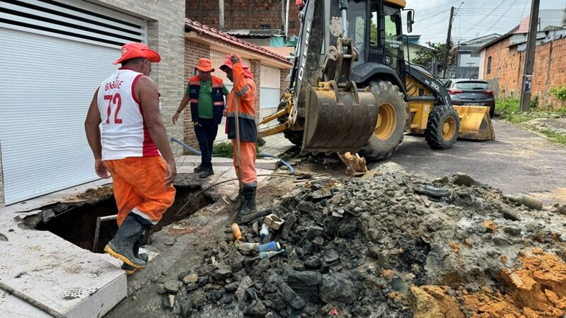 Obras da Prefeitura de Manaus recuperam drenagem profunda e devolvem segurança a moradores do bairro São José Operário