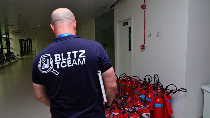 Blitz do TCE-AM inspeciona andamento das obras do Hospital do Sangue do Hemoam