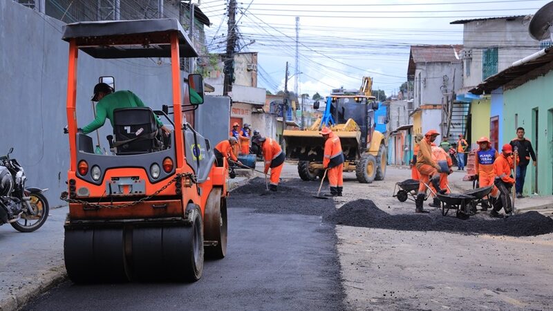 Prefeitura de Manaus garante melhorias na infraestrutura em nova rua do bairro Jorge Teixeira, zona Leste da capital