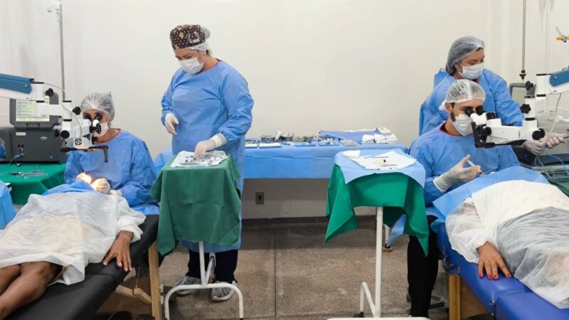 Emenda do Capitão Alberto Neto garante mutirão de cirurgias oftalmológicas e reduz fila de pacientes em Barreirinha
