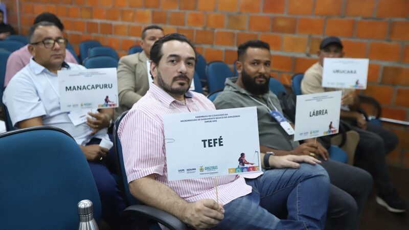 Prefeitura de Tefé avança em articulação para investimentos em saneamento básico no Amazonas