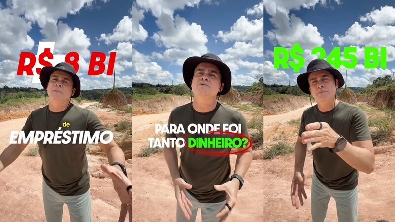 “Pra onde foi o dinheiro?”, questiona David após abandono do Anel Viário Leste