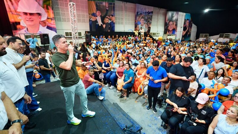 David Almeida lança pré-candidatura de Dalmir Salazar e reúne 1.200 profissionais da educação em Manaus