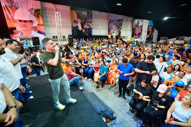David Almeida lança pré-candidatura de Dalmir Salazar e reúne 1.200 profissionais da educação em Manaus